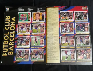 Álbum Cromos Liga Fútbol 97/98 Oficial COMPLETO