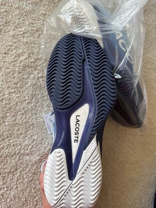 Zapatillas Lacoste Azul y Blanco