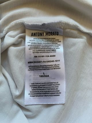 Camiseta Antony Morato Blanca