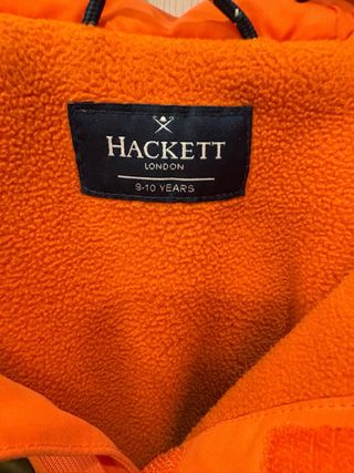 Cazadora Hackett Verde y Naranja