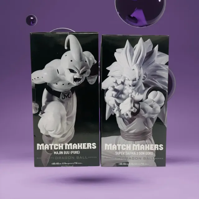 Set Dragon Ball Match Makers Goku ssj3 vs kid buu
