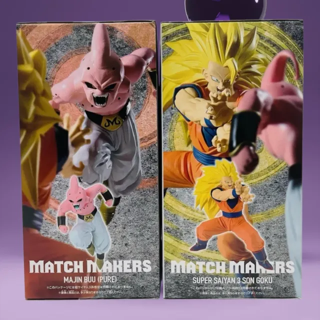 Set Dragon Ball Match Makers Goku ssj3 vs kid buu