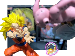 Set Dragon Ball Match Makers Goku ssj3 vs kid buu