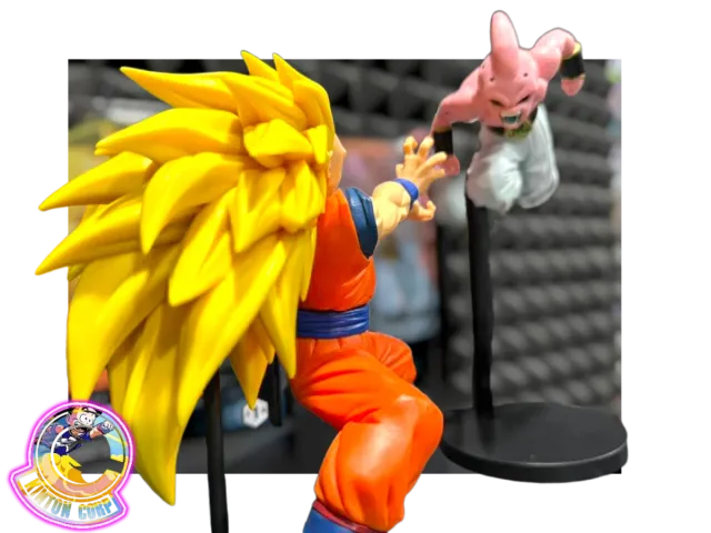 Set Dragon Ball Match Makers Goku ssj3 vs kid buu