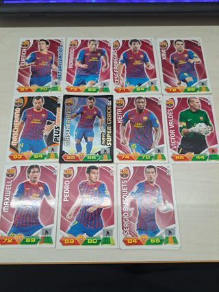 Cromos FC Barcelona Adrenalyn 2009-2016