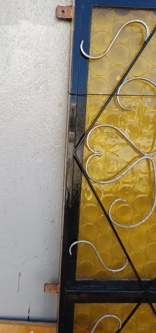 Mampara/ separador ambiente vintage hierro forjado