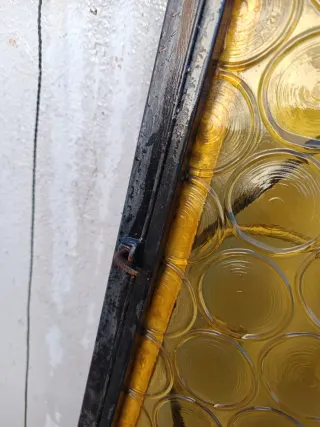 Mampara/ separador ambiente vintage hierro forjado