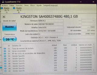 Disco Duro SSD Kingston 480GB