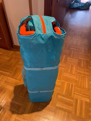 Cuna de viaje Ital Rojo 2 alturas Como nueva