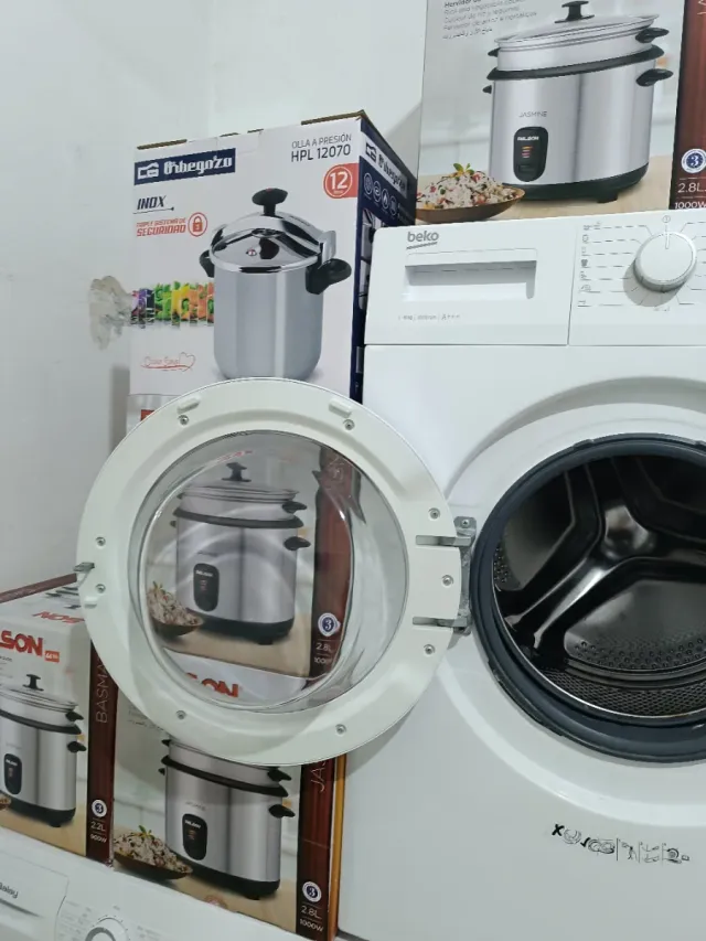 Lavadora Beko Carga Frontal 8kg WCV8512BWO