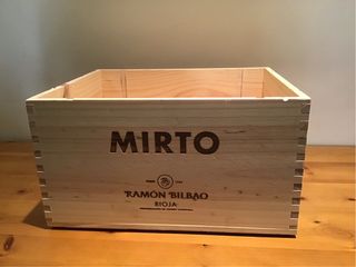 Caja de madera para almacenaje