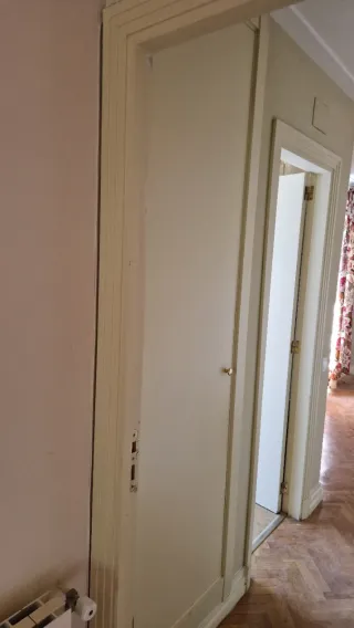 Puerta de madera interior