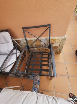 Mesa y 6 Sillas de Jardín