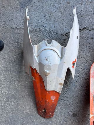 Carcasas Plástico KTM Naranja y Negra