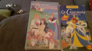 Colección VHS Disney Magic English y Pinocho
