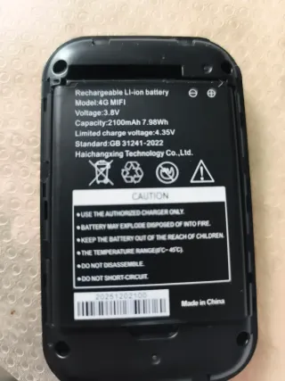 Router 4G/5G WiFi Portátil