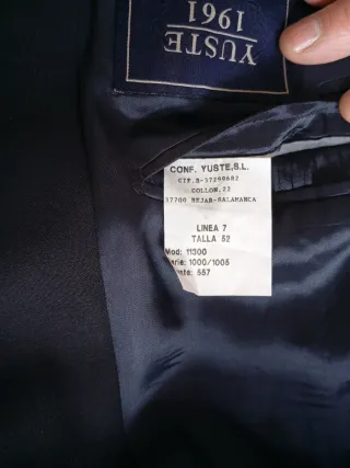 Americana caballero Yuste.