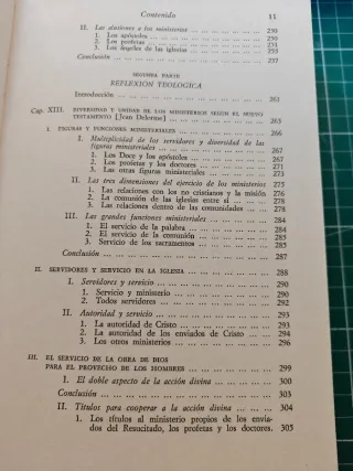 El Ministerio y los Ministerios - Ed. Cristiandad