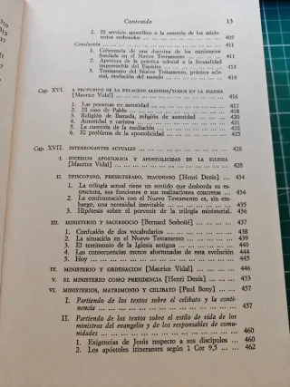 El Ministerio y los Ministerios - Ed. Cristiandad