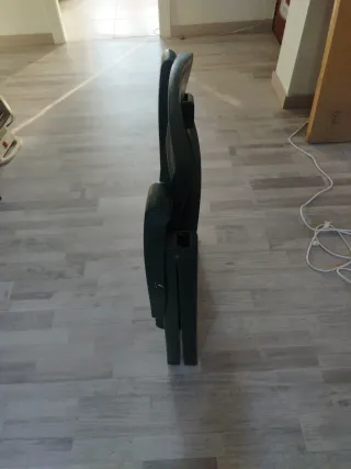 Silla de jardín reclinable verde