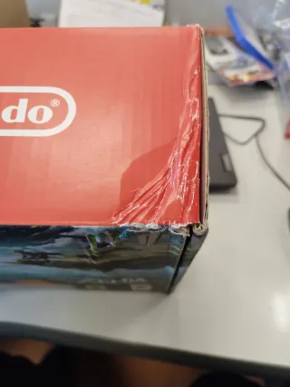 Nintendo Switch OLED Edición Zelda Tears Kingdom