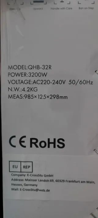 Radiador MAXOAK 3200W Infrarrojos