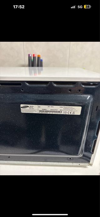 Microondas Samsung Negro