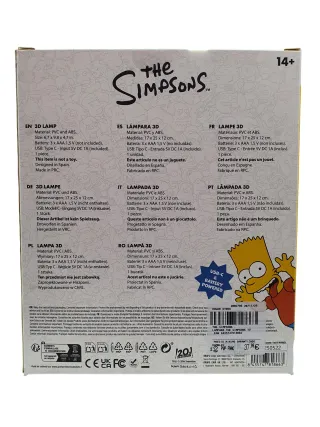 Lámpara TV The Simpsons 3D