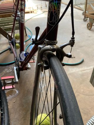 Bici Carretera Peugeot Roja