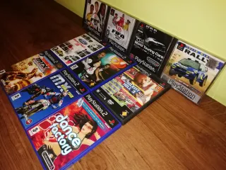 Lote 9 Juegos PS1 y PS2: FIFA, Colin McRae, Silent