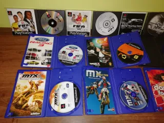 Lote 9 Juegos PS1 y PS2: FIFA, Colin McRae, Silent