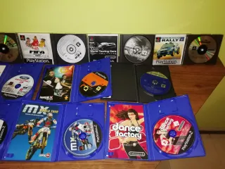 Lote 9 Juegos PS1 y PS2: FIFA, Colin McRae, Silent