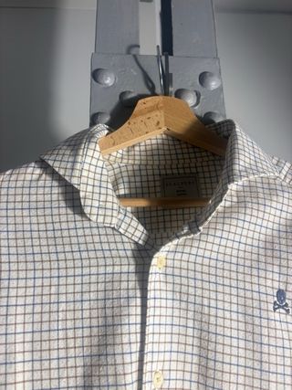 Camisa Scalpers cuadros Talla M (40)