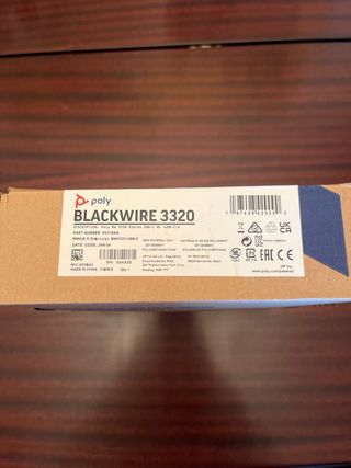 Poly Blackwire 3200/3300 Auriculares