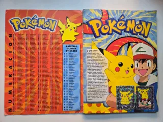Album COMPLETO Pokémon + Póster (Álbum Rojo)