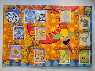 Album COMPLETO Pokémon + Póster (Álbum Rojo)