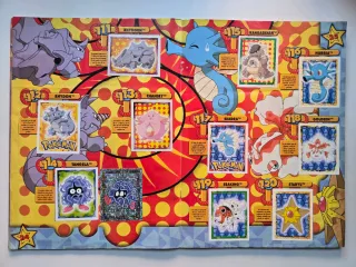 Album COMPLETO Pokémon + Póster (Álbum Rojo)