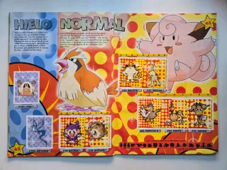 Album COMPLETO Pokémon + Póster (Álbum Rojo)