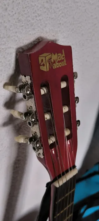 Guitarra Clásica Mad About 3/4 + Funda