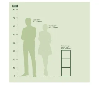 Estantería Negra Madera