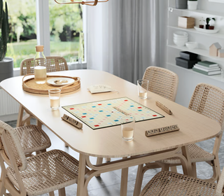 Mesa Comedor Ikea VOXLÖV Bambú Claro 180x90cm