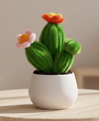 Vasetto decorativo cactus