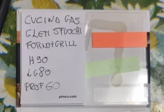 Cucina a gas GLEM  5 fuochi