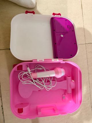 Maleta Karaoke Infantil Rosa
