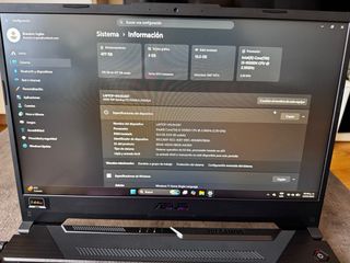 Portátil ASUS TUF Gaming F15 Negro/Plata