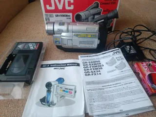Videocámara JVC GR-FXM38EG VHS Plata