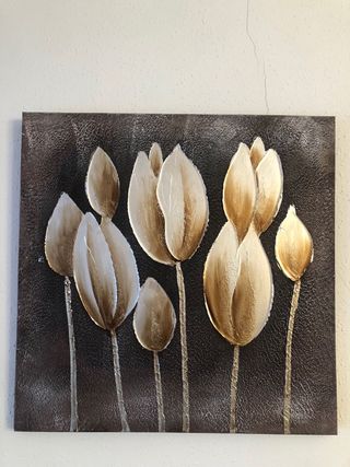 3 Cuadros Decorativos Flores