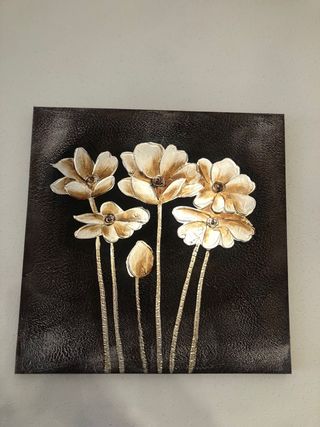 3 Cuadros Decorativos Flores