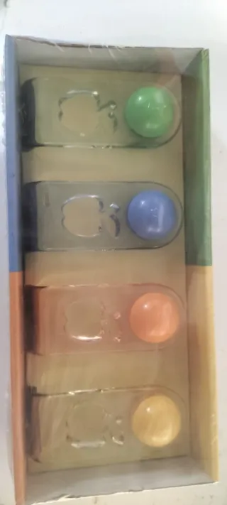 Servilleteros de plástico 4 uds