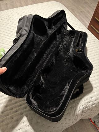 Funda rígida y acolchada para saxo tenor